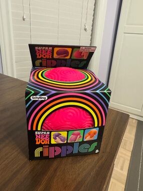 Schylling - Needoh Super Ripples, Pink Colour, Brand New in Original Packaging!